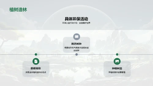 绿色行动，盼望未来