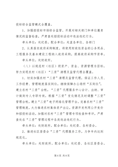 街道办反腐倡廉建设方案.docx