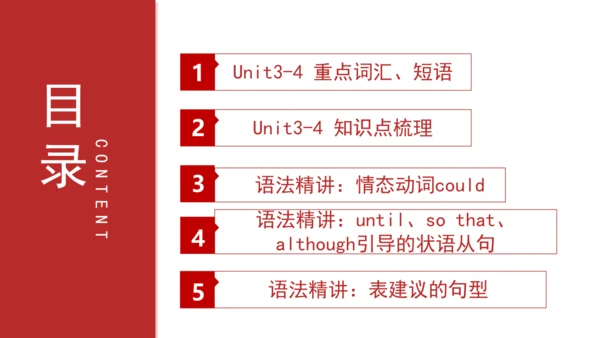 专题02 Unit 3-4 复习课件【考点串讲】-八年级英语下学期期中考点大串讲（人教版）