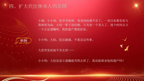 民法典继承编解读科技红色法律