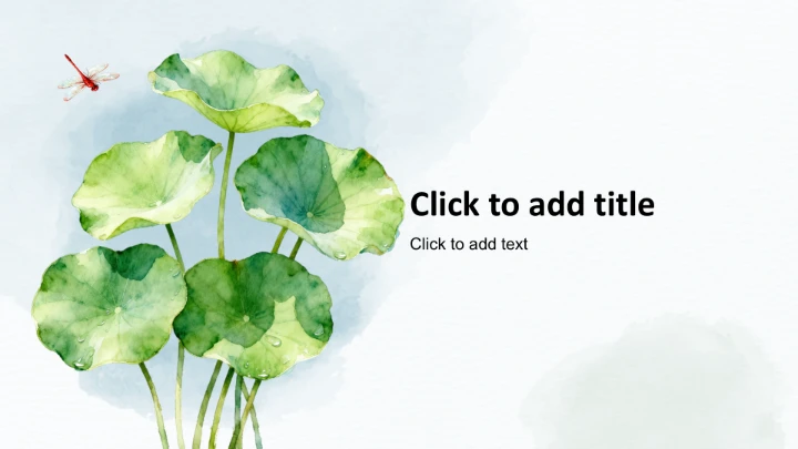 二十四节气立夏PPT主题