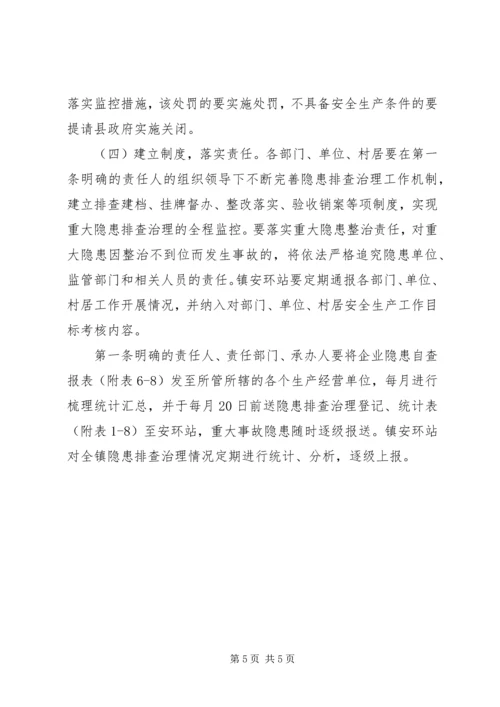 镇委事故隐患整治方案.docx