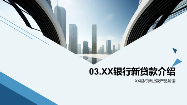 XX银行新贷款产品解读