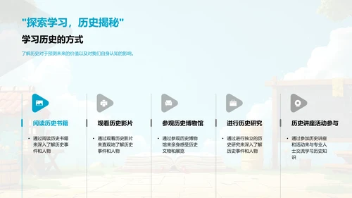 历史知识普及PPT模板