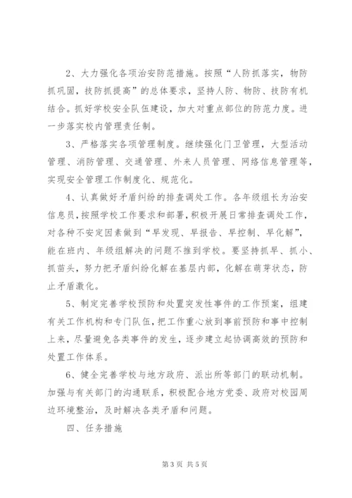 创建平安校园工作汇报材料.docx