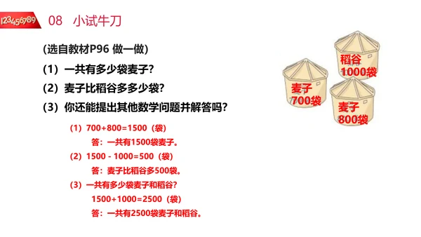 小学二年级数学整百整千数加减法PPT课件
