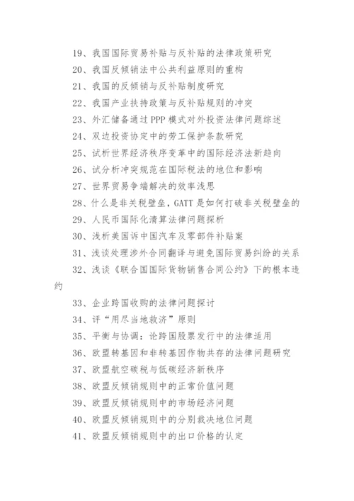 经济法论文题目.docx