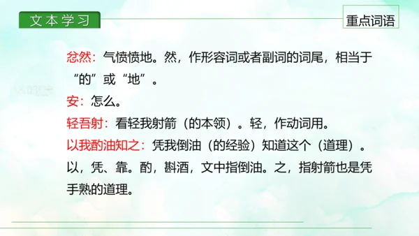 第13课 卖油翁 课件(共30张PPT)