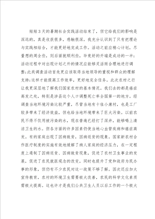 乡村振兴实践报告