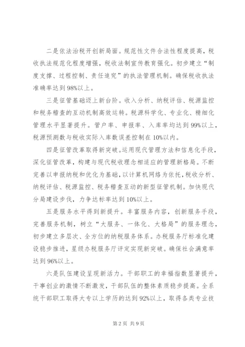 市地税局某年度工作计划与市场工作计划书.docx