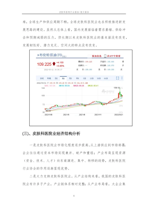 2023年皮肤科医院行业市场突围建议及需求分析报告.docx