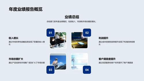 传媒年终工作报告PPT模板