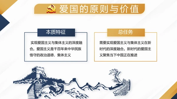 蓝色大气党支部党建年终工作总结述职报告PPT