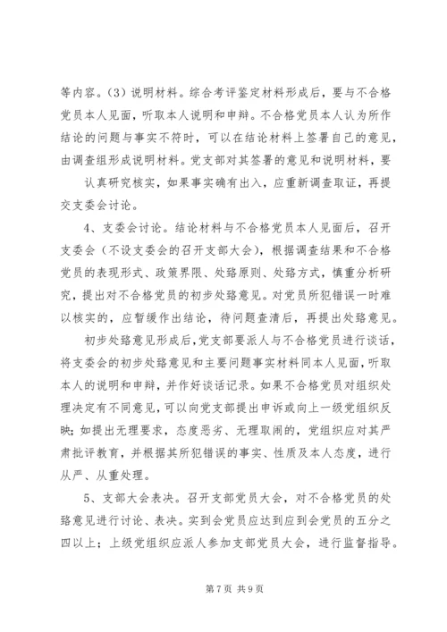 不合格党员认定及处置办法.docx