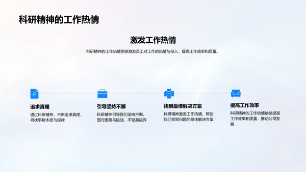 公司文化中的科研精神