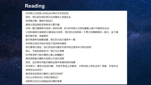 外研版八年级下册Module 3 Journey to space Unit 2  课件（共16张P