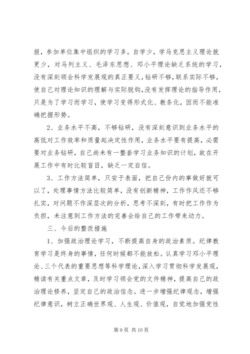 思想作风纪律整顿心得体会4篇.docx