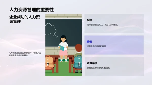 管理学基础讲座PPT模板