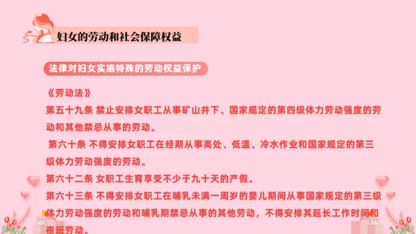 女神法律知识讲座课件通用PPT模板