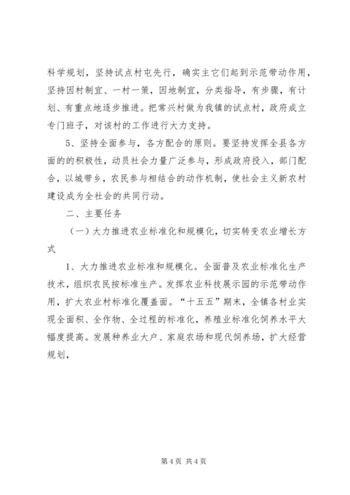 某镇新农村建设规划 (6).docx