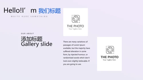 紫色公司产品介绍宣传通用PPT动态模板