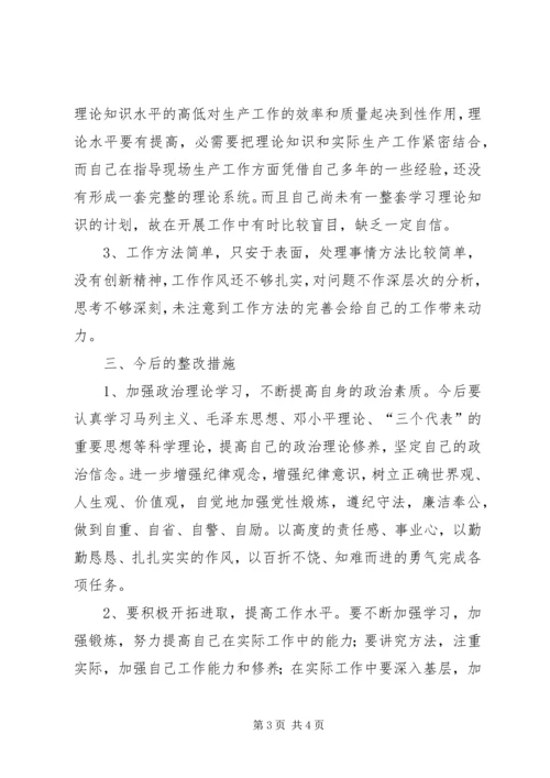 思想汇报自我剖析 (4).docx