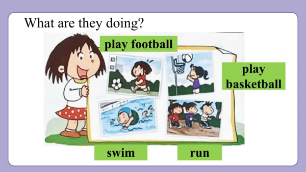 Module 2 Unit 1 She's reading a book 课件(共31张PPT)