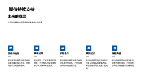 汽车产业年度汇报PPT模板