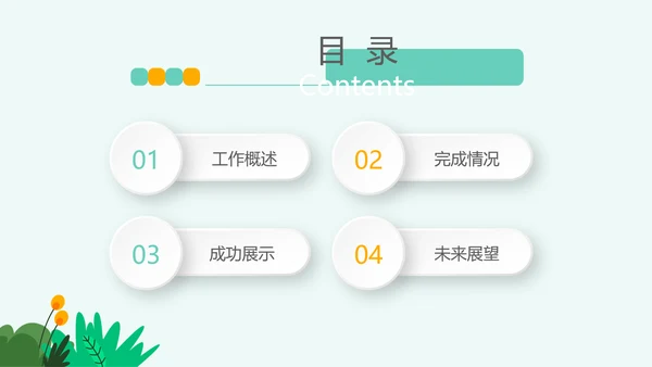 绿色儿童牙科护理动态PPT