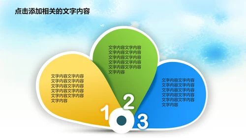 清新绿色清明节踏青PPT模板