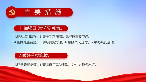 缅怀革命先烈传承红色精神动态PPT