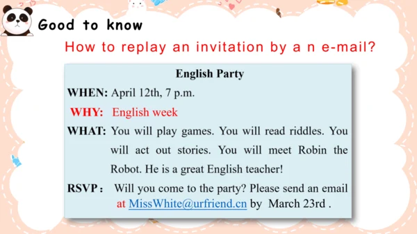 Unit3 My school calendar part B Read and write 课件(