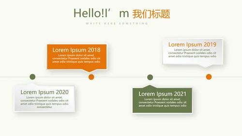 创意吉他动态PPT