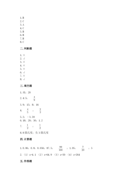 小升初六年级期末试卷【研优卷】.docx