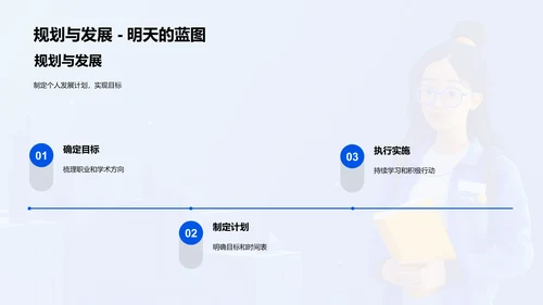 硕士生职业规划PPT模板