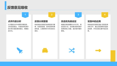 蓝色商务风英语演讲比赛评分标准解析PPT模板