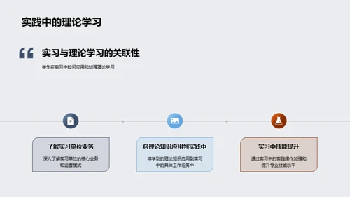 实习之路，学以致用