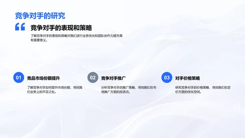 旅游业务月度报告PPT模板