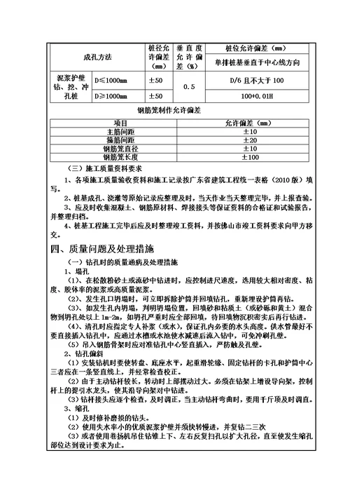 旋挖桩施工技术交底同名739模板