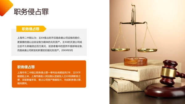 橙色简约职业道德与法律PPT模板宣传PPT动态PPT