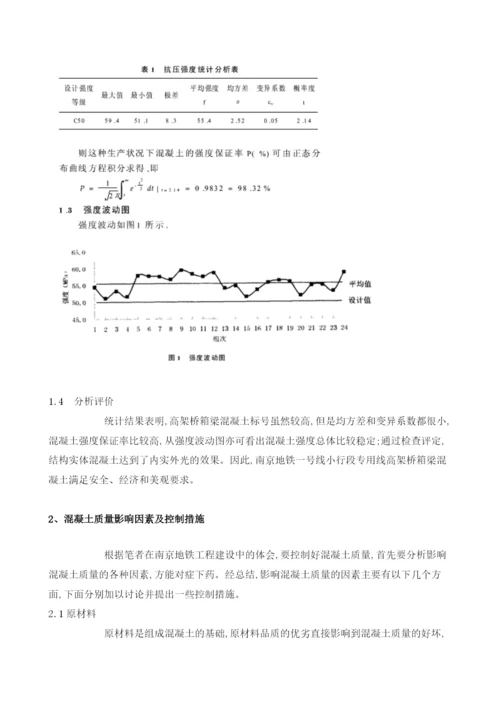 影响混凝土质量的诸多因素及防治措施.docx