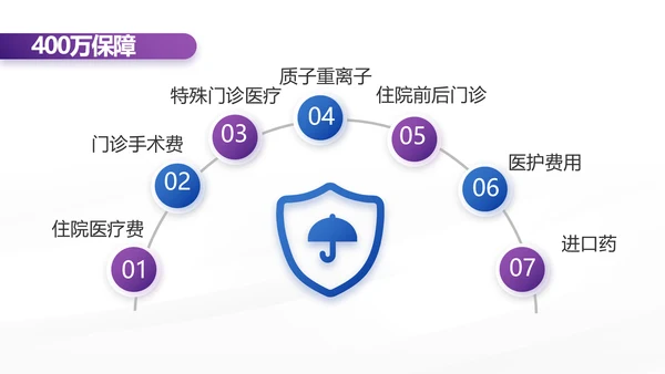 紫色创意大气保险公司创说会PPT