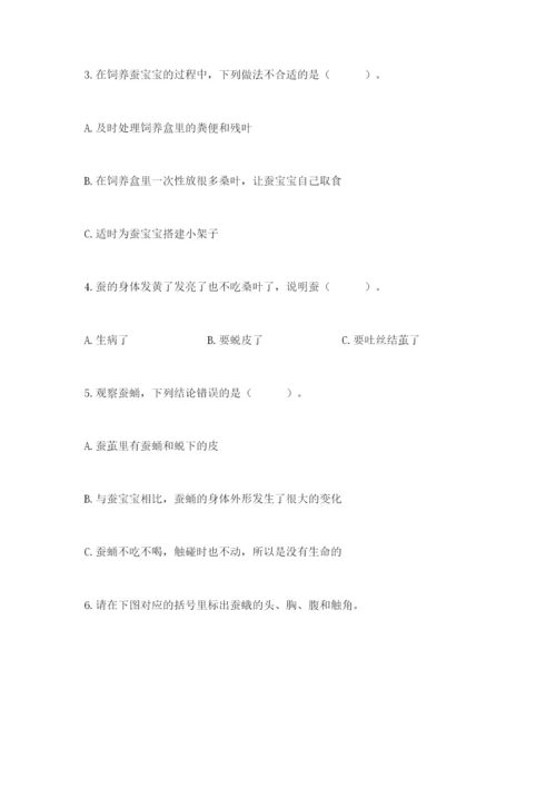 教科版小学科学三年级下册期末测试卷附参考答案【考试直接用】.docx