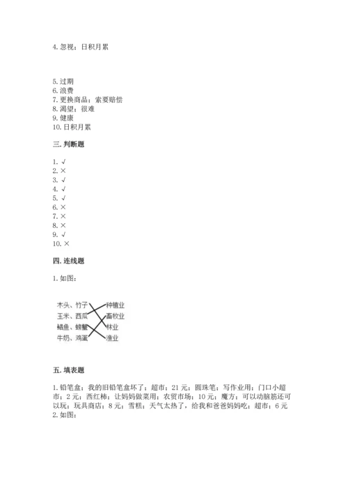部编版四年级下册道德与法治《期末测试卷》（历年真题）.docx