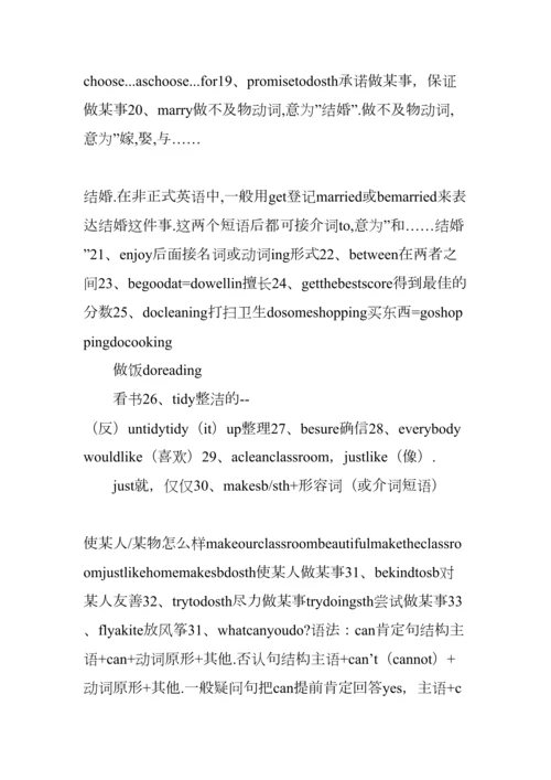 2023年七年级英语下册模块知识点总结外研版.docx