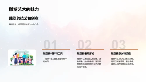 艺术生活教学PPT模板