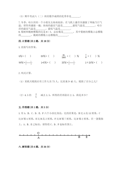 小升初六年级期末试卷及答案（全优）.docx