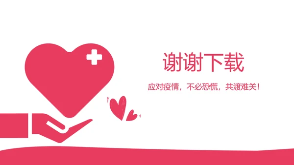 关爱武汉爱心捐赠医疗物资动态PPT