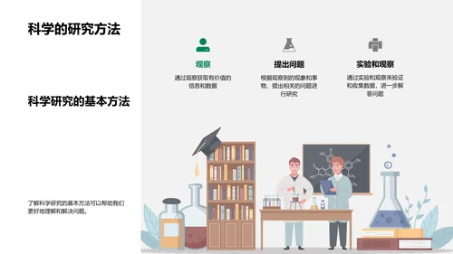 科学知识与应用PPT模板