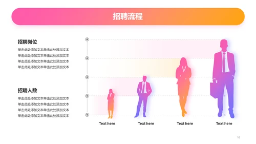 黄粉色创意春季校园招聘宣讲PPT